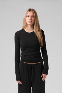 RPM Lux Everyday Long Sleeve - Charcoal Marl