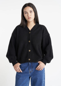 HUFFER Kendall Cardigan - Black