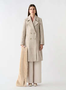 ESMAEE Edition Coat - Cream Check