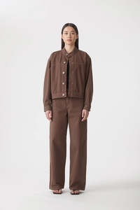 Outland Denim 1: OUTLAND DENIM Lexie Jacket - Cacao