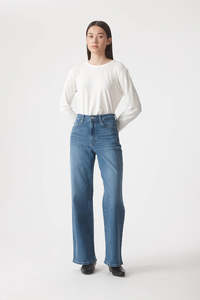 Outland Denim 1: OUTLAND DENIM Ellie High Wide Leg Jeans - Liberty