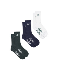 Huffer: HUFFER Rib Sock 3 Pack / Par 97 - Multi