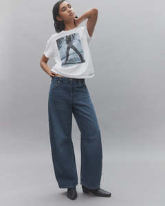 Nobody Denim: NOBODY DENIM Power Tee - Relaxed Tee with Print