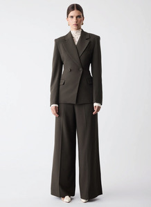 ESMAEE Symmetry Blazer- Dark Olive