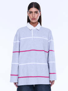ENA PELLY  Riley Polo - Grey Marle