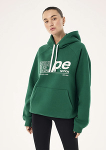 P E Nation: P.E NATION Current Hoodie - Washed Amazon