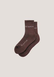 P E Nation: P.E NATION Signature Sock - Mahogany