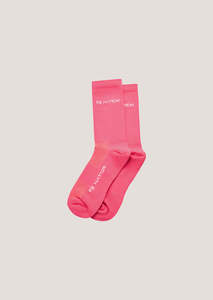 P E Nation: P.E NATION Aero Running Sock - Diva Pink