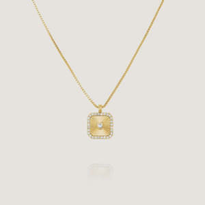 Rosefield: ROSEFIELD Heart Amulet - Gold