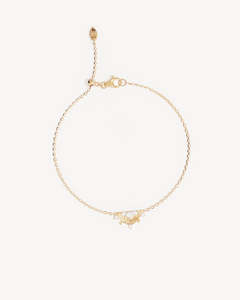 BY CHARLOTTE Lotus Rain Bracelet - 18K Gold Vermeil
