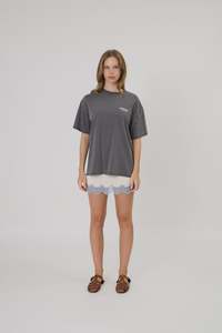 REMAIN Star Tee - Washed Black