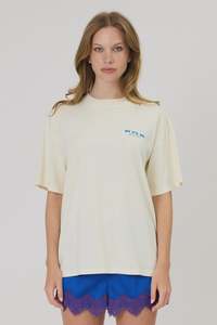 REMAIN Star Tee - Washed Ivory