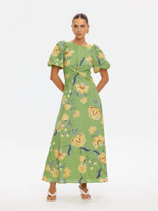 KIVARI Eve Maxi Dress - Green