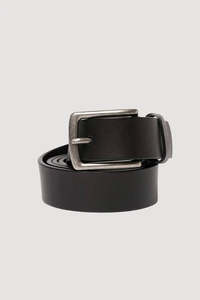 RUSTY High River Leather Belt - Black