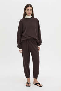 Camilla Marc: CAMILLA & MARC Thome Emb Relaxed Track Top - Hickory