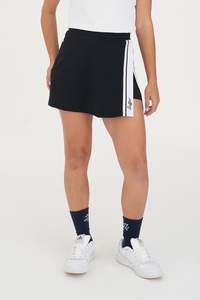 HUFFER Angle Split Skirt - Black