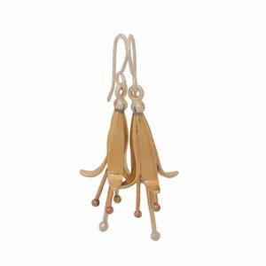 Jewellery Nz Earrings Redmanuka 1: Kōtukutuku Earrings (nz fuchsia)