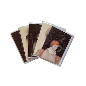 Gift Cards Nz Contemporary Painting Frith Wilkinson: Janet Frame Katherine Mansfield 5 pack cards | nz contemporary painting | frith wilkinson