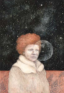 Gift Cards Nz Contemporary Painting Frith Wilkinson: Janet Frame card | nz contemporary painting | frith wilkinson