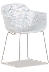 Outdoor Furniture: Lilac Dining Chair White