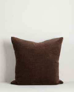 All: Edward Cushion Chocolate 50 x 50cm