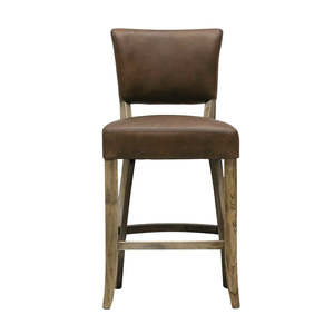 Barstools: Crane Barstool Brown