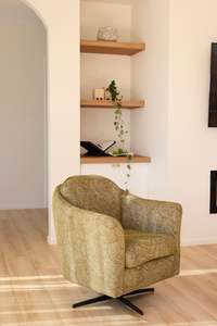 Living: Ralph Swivel Chair — Casablanca Pickle