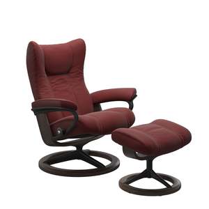 Recliners: Stressless Wing Medium Cori Amarone