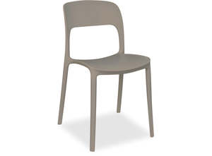 Outdoor Dining Chair: Riley Chair Latte