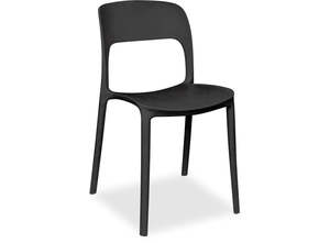 Outdoor Dining Chair: Riley Chair Black
