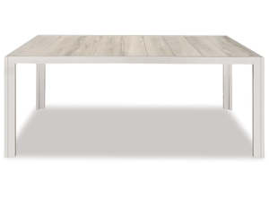 Outdoor Dining Table: Luca Table white