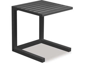 Outdoor Lounge: Boston side table Black