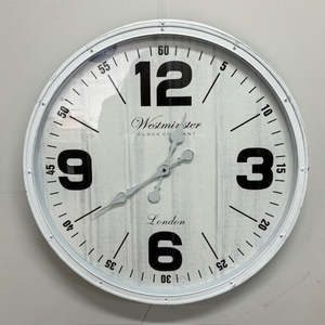 Clocks: Westminster Clock Big Black Numbers