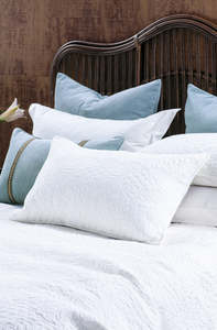 Pillowcases: Fontanella Pillow Case Pair Ivory