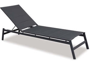 Boston Sunlounger Gunmetal
