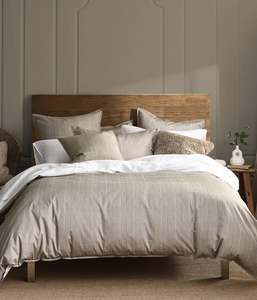Hedge Duvet Set, Natural, King