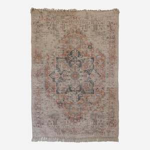 All: Kashan Style Stonewashed Rug