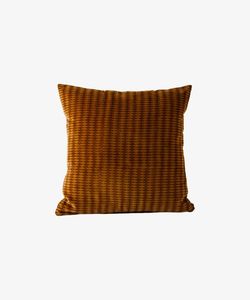 Tobacco Diamonds Handblock Cushion, 50x50cm