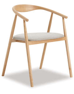 All: Baradine Light Oak Dining Chair