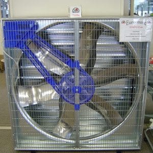 Greenhouse fans: Thermostat
