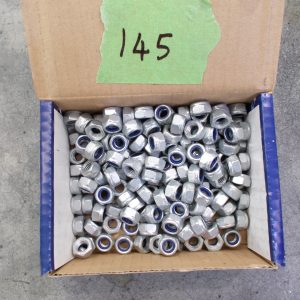 Galvanised fasteners: M16 Nylock Nut only
