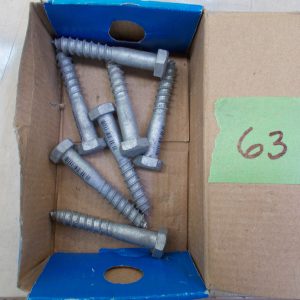 Galvanised fasteners: M12 x 90 Coach Screw