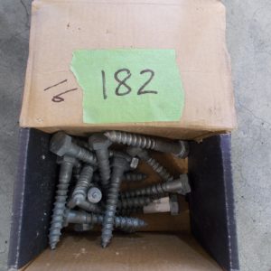 Galvanised fasteners: M12 x 120 Coach Screw