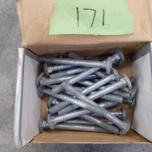 Galvanised fasteners: M10 x 90 Coach Bolt only