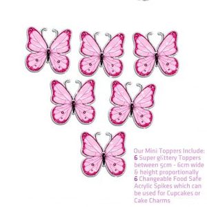 Products: Unicorn 3 Mini Toppers/Cake Charms or Cupcake Toppers