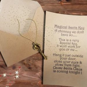 Santa boot footprints