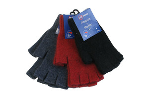 Meino Possum Fingerless Gloves Red Rock Hats