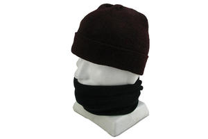 Products: Black merino neck warmer Red Rock Hats