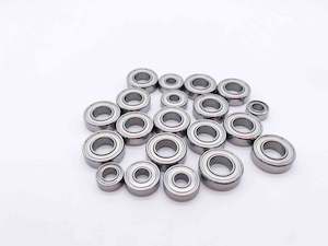 Spare Parts: SWORKz S35-4/T2/GT2 Nitro Competition Ball Bearing Kit (Metal Case) (20pc)