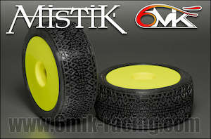 6MiK Mistik Pre Mounted Buggy Tyres (1 Pair)